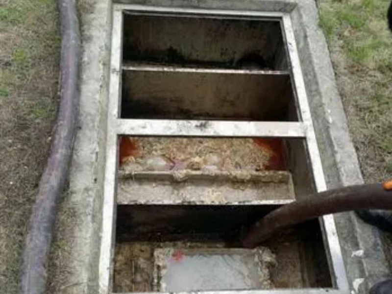 天坛街道隔油池清理